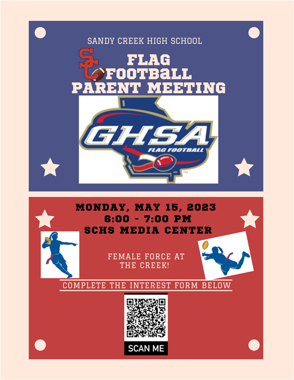 Parent meeting 5/15, 6:00 PM